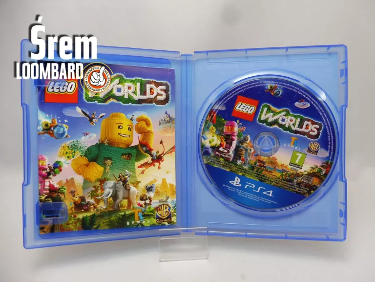 GRA LEGO WORLDS NA PS4, IGŁA STAN!