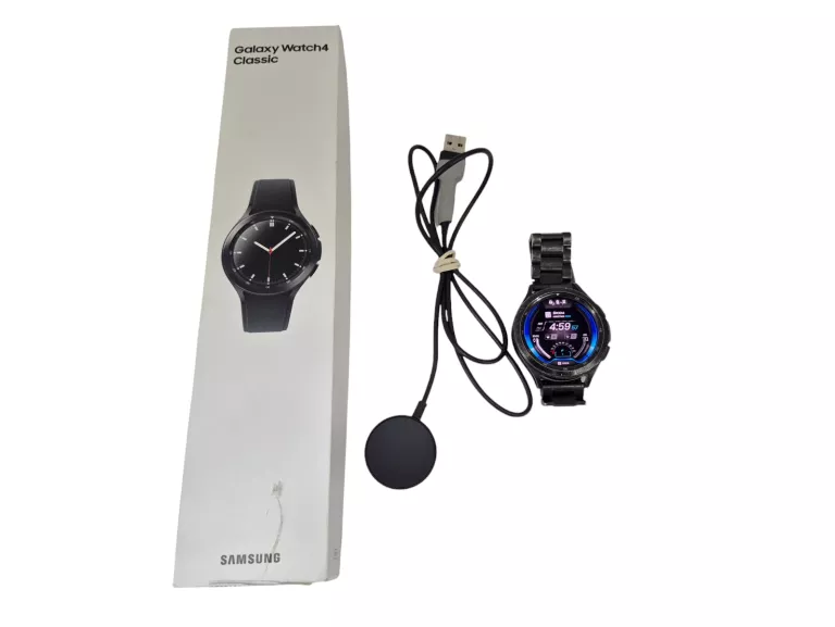 SMARTWATCH SAMSUNG GALAXY WATCH 4 CLASSIC (R890) CZARNY