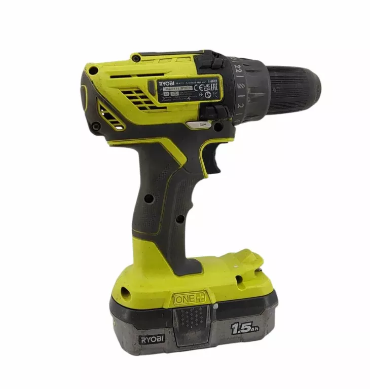 WIERTARKO-WKRĘTARKA RYOBI R18DD3 + AKUMULATOR BATERIA 18V 1.5AH
