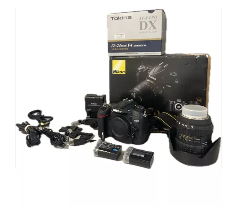 NIKON D7000 OBIEKTYW ŁADOWARKA