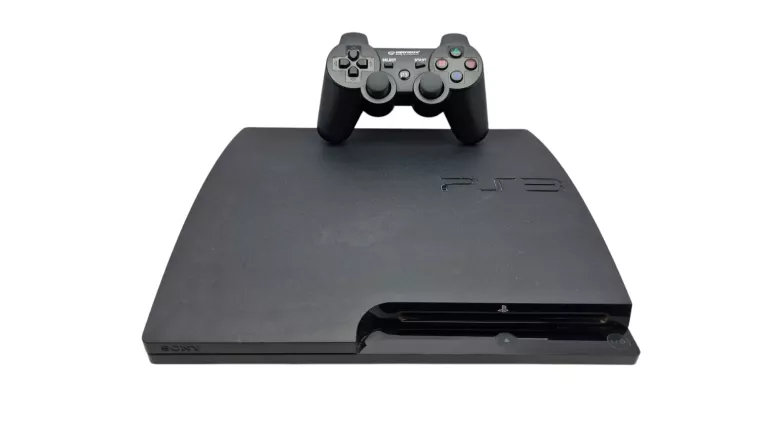 KONSOLA SONY PLAYSTATION 3 SLIM PS3 + PAD + KABEL 320 GB CECH-3004B