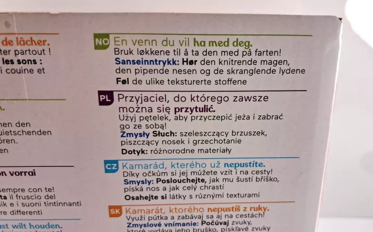 FISHER PRICE KOLOROWY JEŻ ZABAWKA SENSORYCZNA INTERAKTYWNA Z DŹWIĘKIEM