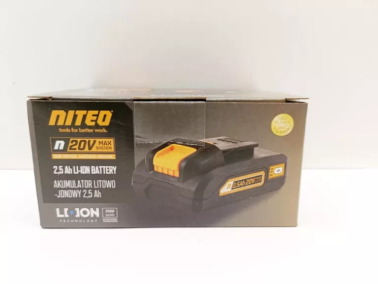 AKUMULATOR LI-ION NITEO TOOLS 20 V 2,5 AH