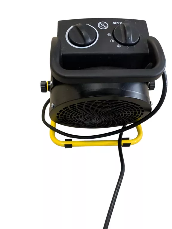 NAGRZEWNICA FARELKA ELEKTRYCZNA GRZEJNIK ELEKTRYCZNY DMUCHAWA MOCNA 3KW