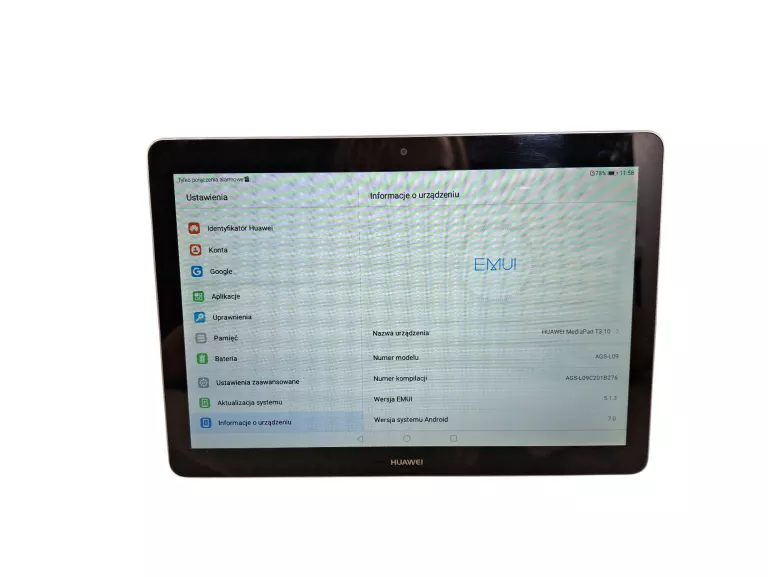 TABLET HUAWEI MEDIAPAD T3 10 9,6" 2 GB / 16 GB