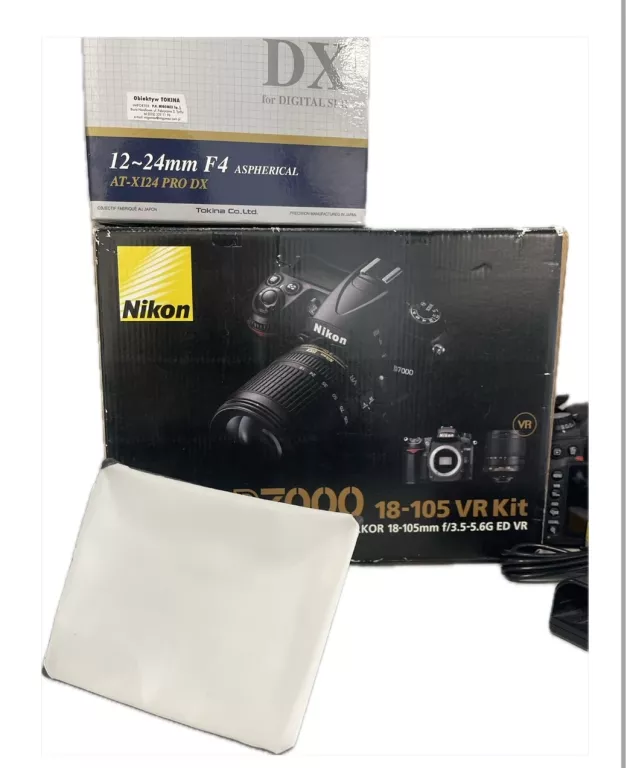 NIKON D7000 OBIEKTYW ŁADOWARKA