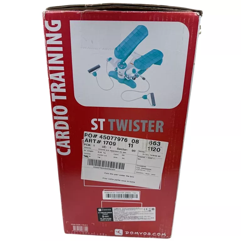 STEPPER SKRĘTNY DOMYOS TWISTER GREEN / PUDEŁKO