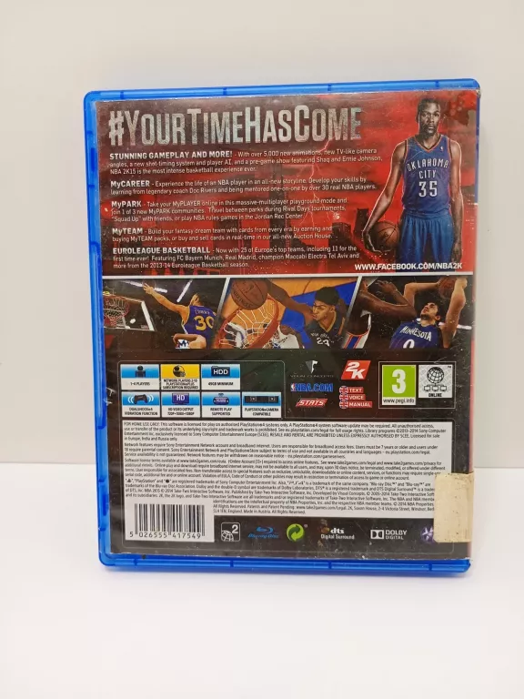GRA NA PS4 NBA 2K15