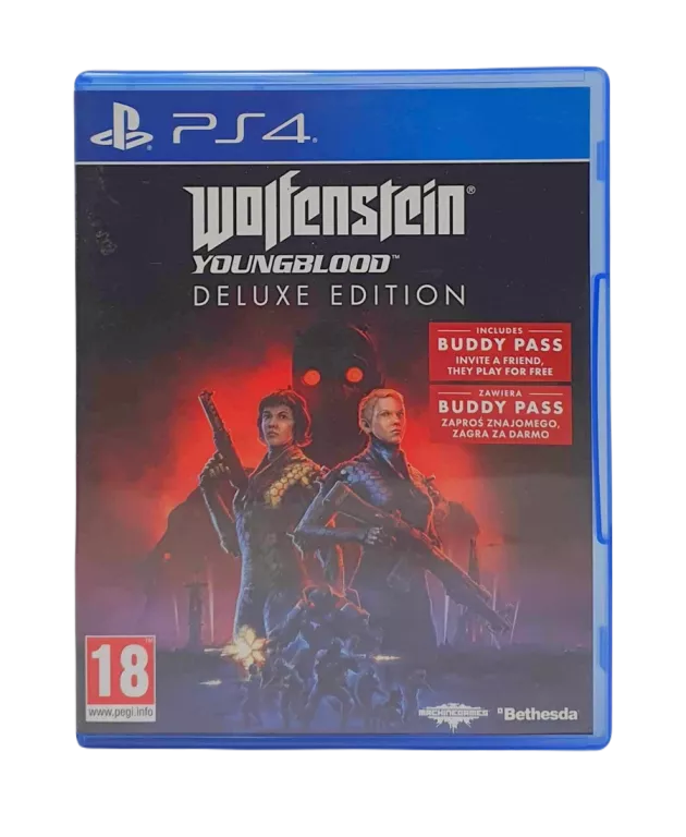 GRA PS4 WOLFENSTEIN: YOUNGBLOOD DELUXE EDITION PL