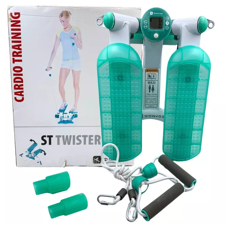 STEPPER SKRĘTNY DOMYOS TWISTER GREEN / PUDEŁKO