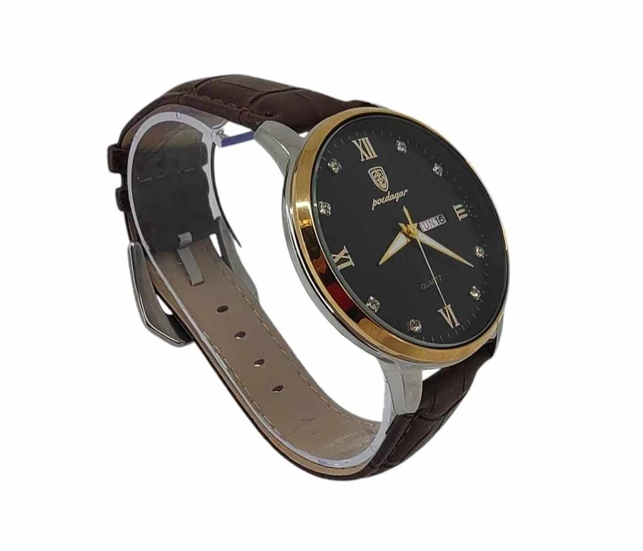 zegarek-meski-poedagar-brazowy-pasek-rodzaj-129220-1