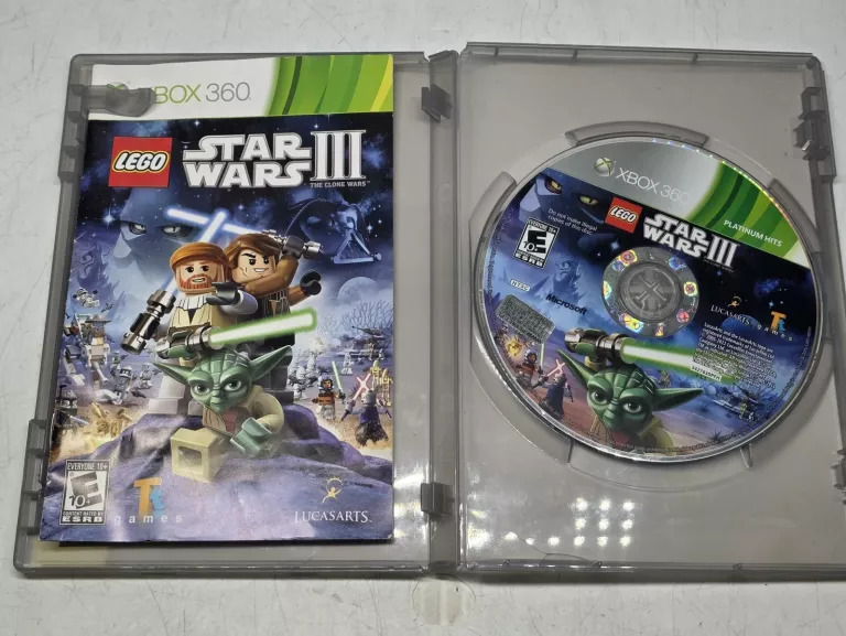 GRA XBOX 360 LEGO STAR WARS III