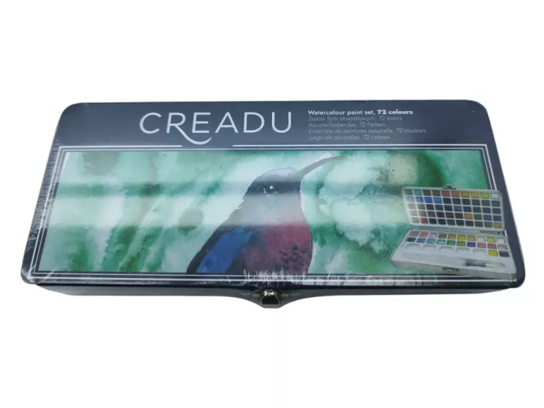 CREADU ZESTAW FARB AKWARELOWYCH, 72 KOLORY