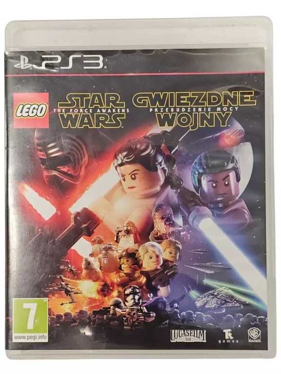GRA PS3 LEGO STAR WARS GWIEZDNE WOJNY PRZEBUDZENIE MOCY