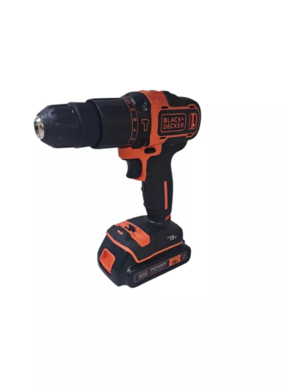 WKRĘTARKA AKUMULATOROWA BLACK+DECKER BDCHD18 18V