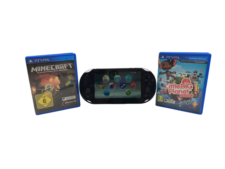 KONSOLA SONY PS VITA SLIM PCH-2016 512MB + 2X GRA