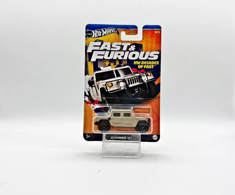 HOT WHEELS AUTKO RESORAK SZYBCY I WŚCIEKLI HUMMER H1 HWR45 HNR88