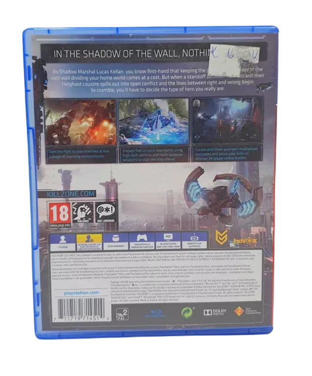 GRA PS4 KILLZONE SHADOW FALL SONY PLAYSTATION 4 (PS4)