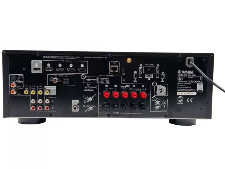ZESTAW KINA DOMOWEGO YAMAHA RX-V483 + GŁOŚNIKI YAMAHA NS-51 BLUETOOTH 5.1