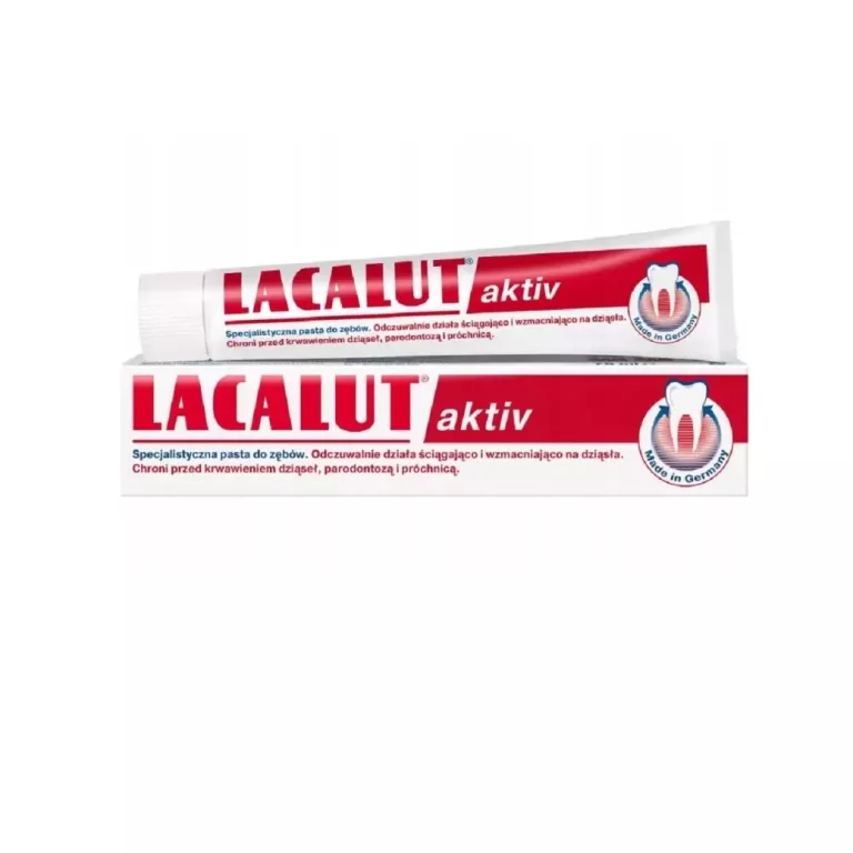 LACALUT AKTIV 75ML SPECJALISTYCZNA PASTA DO ZĘBÓW 75ML