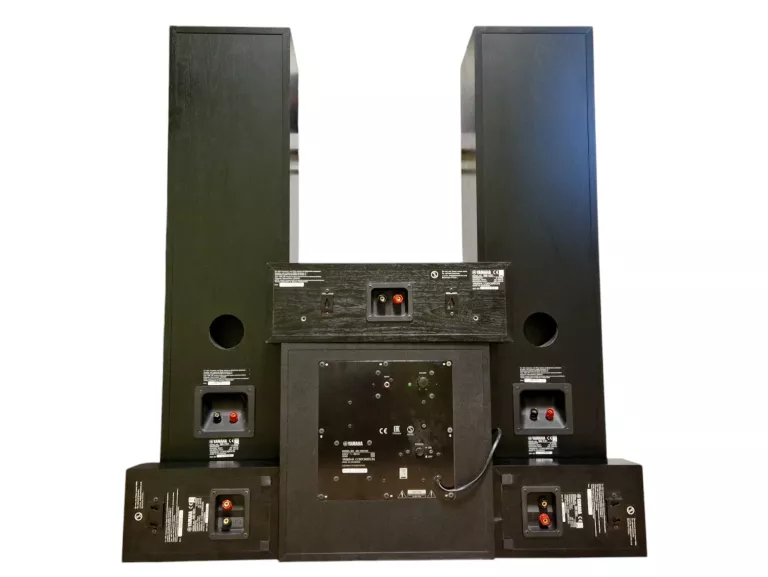 ZESTAW KINA DOMOWEGO YAMAHA RX-V483 + GŁOŚNIKI YAMAHA NS-51 BLUETOOTH 5.1