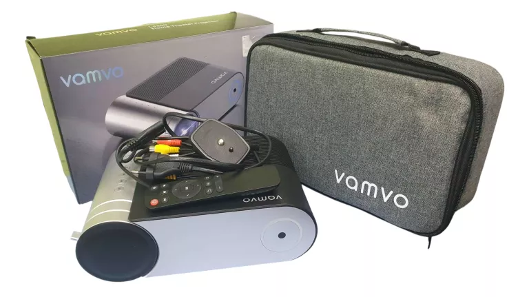 PROJEKTOR LCD VAMVO L4200 SREBRNY
