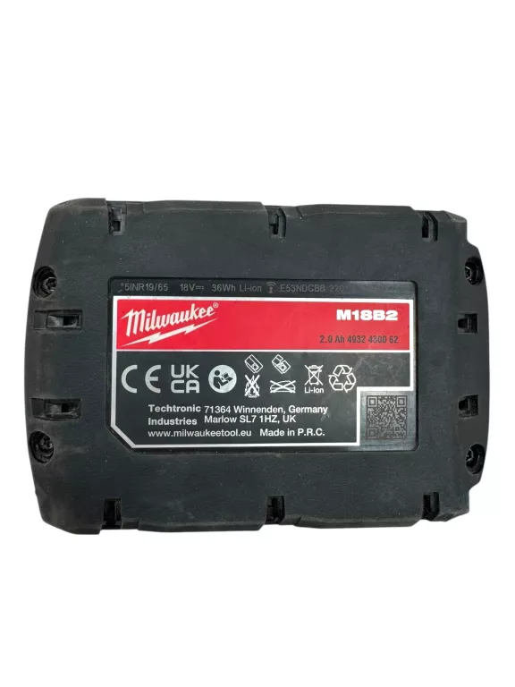PRASKA AKUMULATOROWA DO KABLI MILWAUKEE M18 HCCT