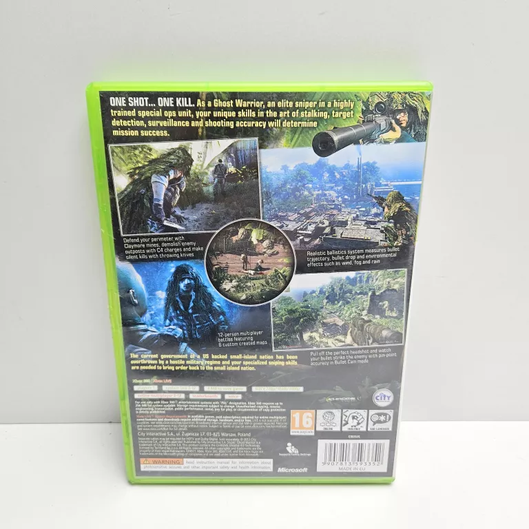 GRA XBOX 360 - SNIPER: GHOST WARRIOR