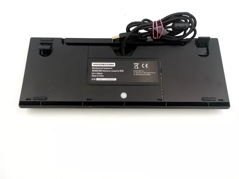 KLAWIATURA MODECOM VOLCANO LANPARTY RGB