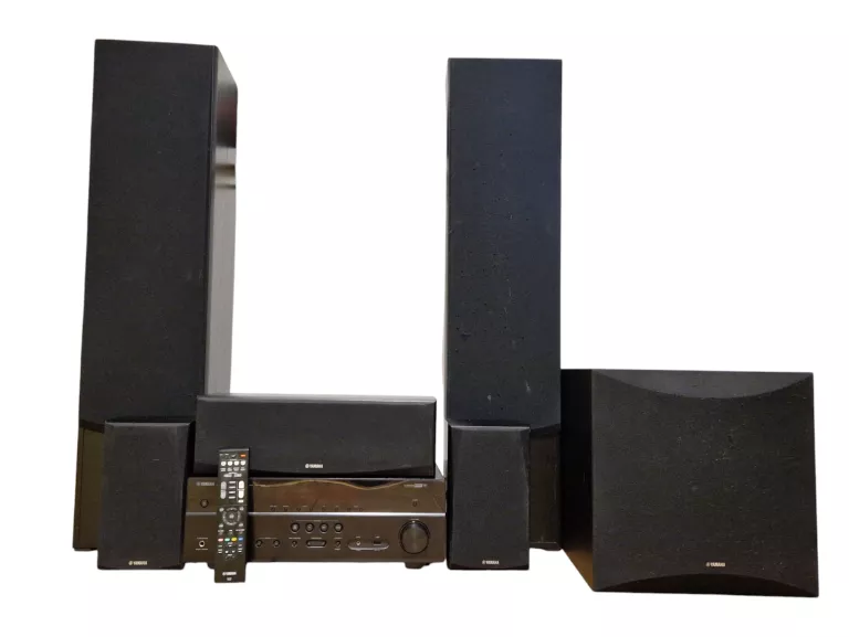 ZESTAW KINA DOMOWEGO YAMAHA RX-V483 + GŁOŚNIKI YAMAHA NS-51 BLUETOOTH 5.1