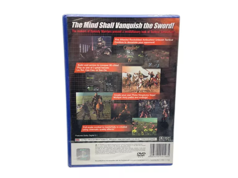 GRA DYNASTY TACTICS SONY PLAYSTATION 2 - ZAFOLIOWANA!