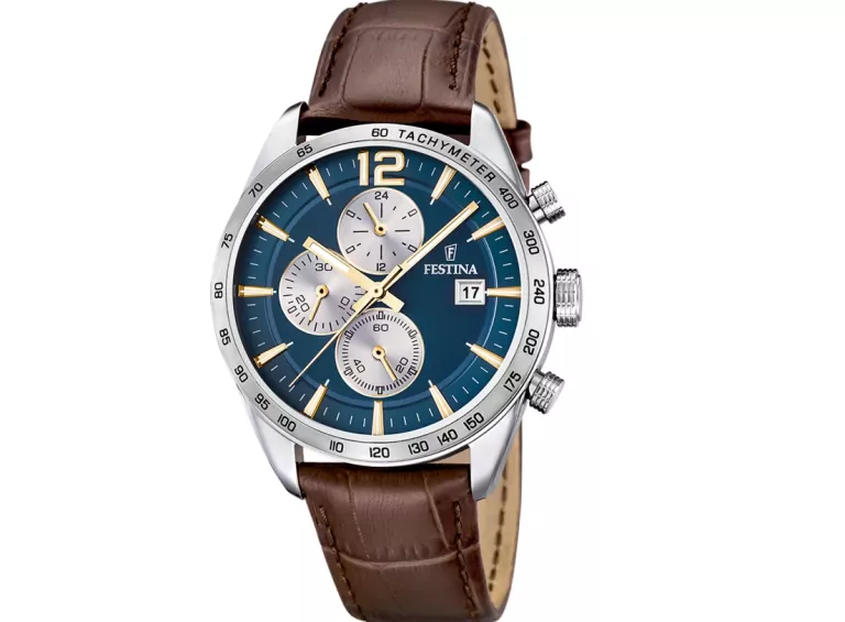 ZEGAREK MĘSKI FESTINA F16760-7 BRĄZOWY PASEK