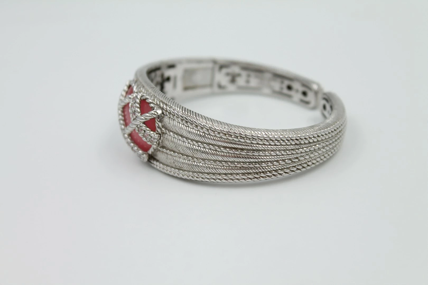 piekna-srebrna-bransoletka-z-kamieniem-rozowe-serce-stan-11323-2