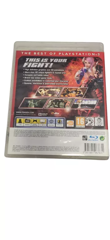 TEKKEN 6 SONY PLAYSTATION 3 (PS3)