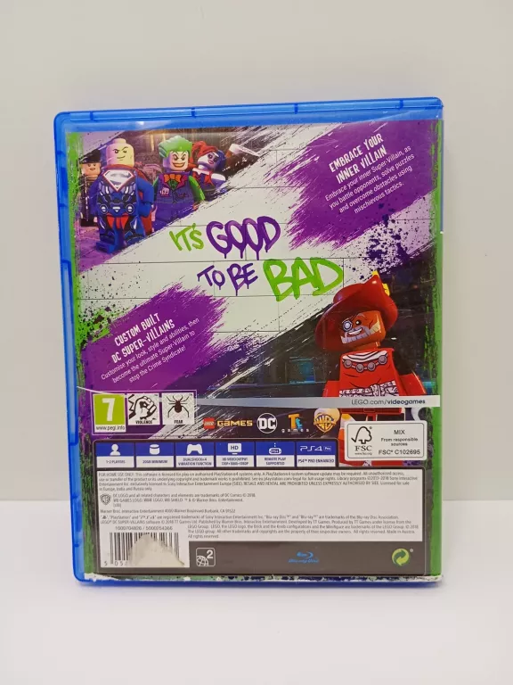 LEGO DC SUPER VILLAINS SUPERZŁOCZYŃCY PS4