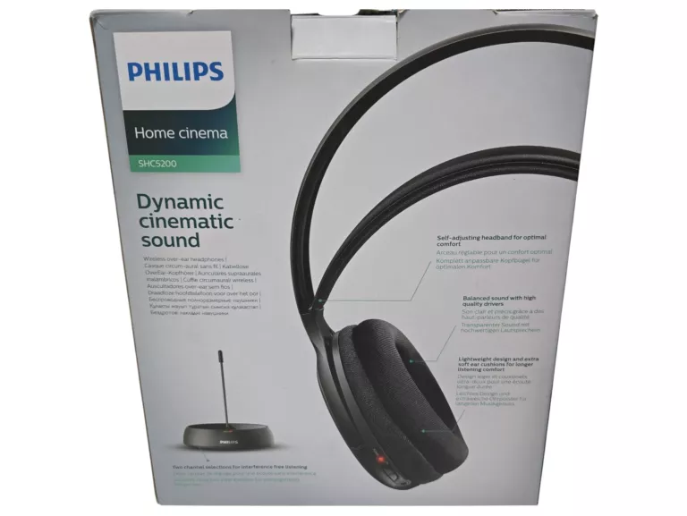 SŁUCHAWKI PHILIPS SHC5200 W PUDEŁKU