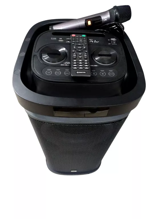 POWER AUDIO MANTA HEKTOR RADIO FM CZARNY