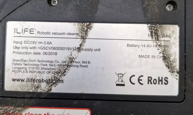 ROBOT SPRZĄTAJĄCY ILIFE A4S