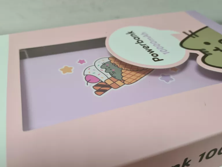 POWERBANK PUSHEEN 10000MAH FIOLETOWY