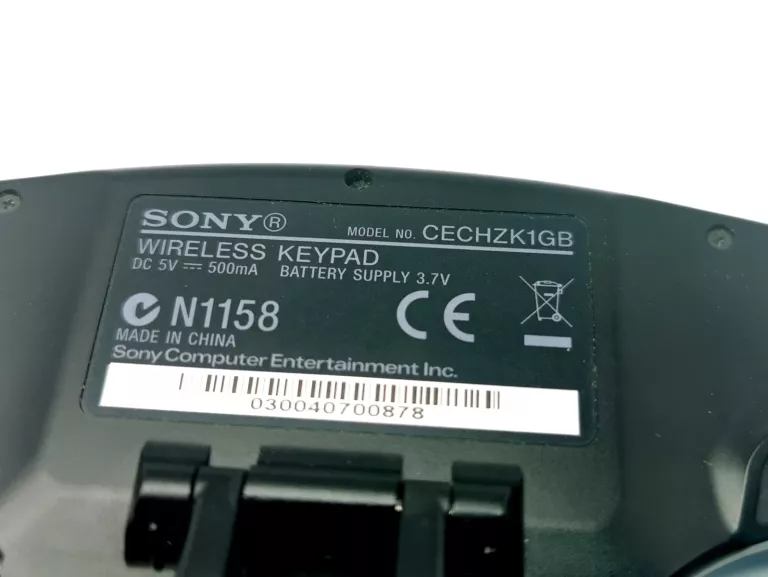 KLAWIATURA CHATPAD WIRELESS KEYPAD SONY PS3 MODEL CECHZK1GB BEZPRZEWODOWY