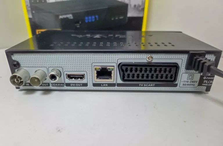 DEKODER FERGUSON ARIVA T40 DVB-T2 LAN USB HEVC TUNER TELEWIZJI NAZIEMNEJ