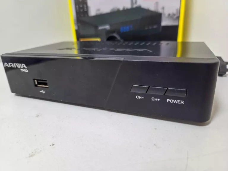 DEKODER FERGUSON ARIVA T40 DVB-T2 LAN USB HEVC TUNER TELEWIZJI NAZIEMNEJ