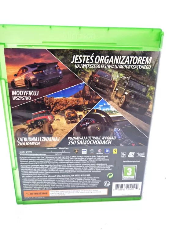 GRA XBOX ONE FORZA HORIZON 3