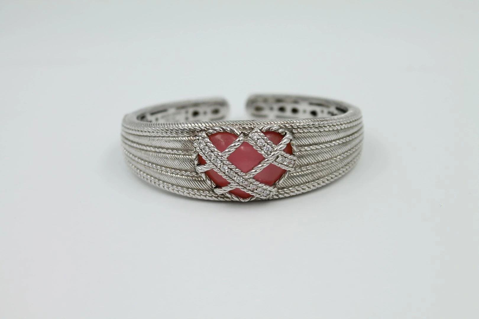 piekna-srebrna-bransoletka-z-kamieniem-rozowe-serce-chelminska-56-grudziadz