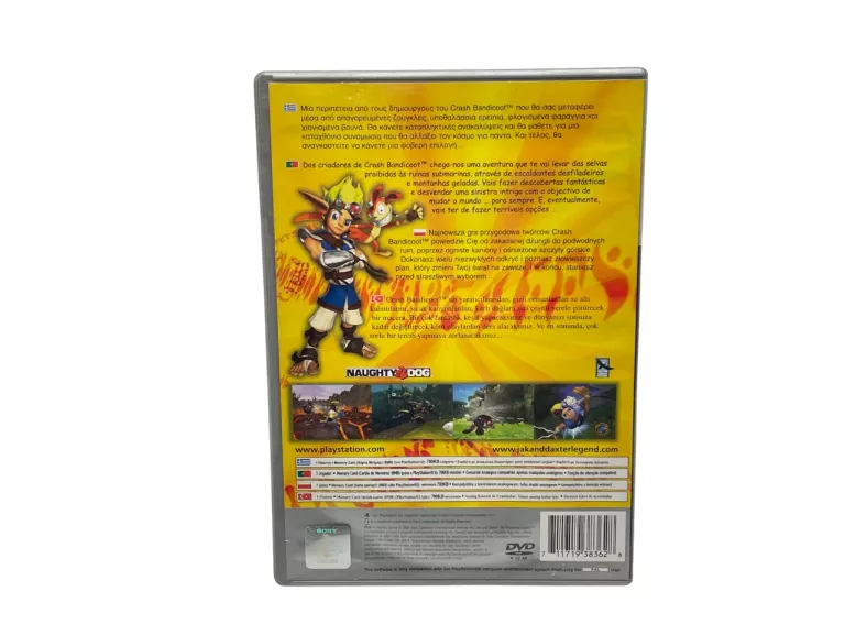 GRA JAK AND DAXTER: THE PRECURSOR LEGACY SONY PLAYSTATION 2