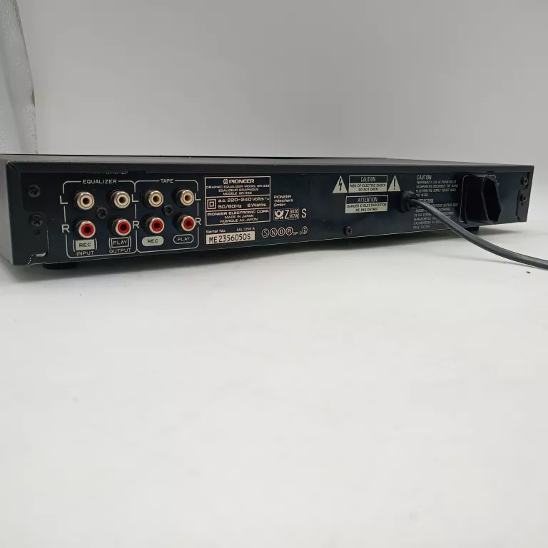 KOREKTOR GRAFICZNY EQUALIZER - PIONEER GR-333