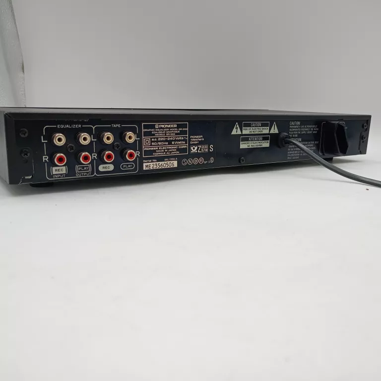 KOREKTOR GRAFICZNY EQUALIZER - PIONEER GR-333