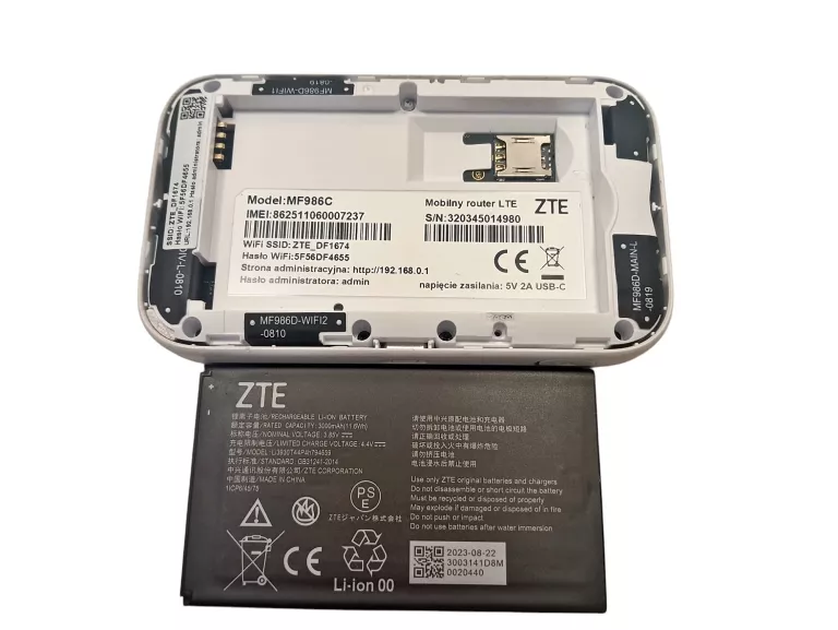 ROUTER ZTE MF986C