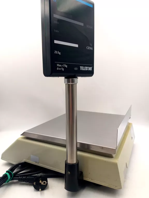 WAGA ELEKTRONICZNA SKLEPOWA TELESTAR 15KG