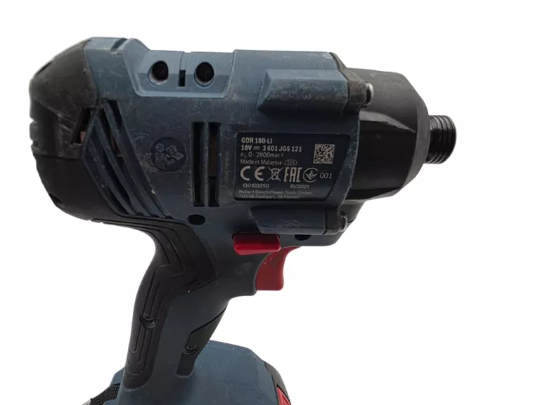 KLUCZ UDAROWY BOSCH GDR 180-LI 10/2021 + 2X AKU 2.0AH + ŁADOWARKA